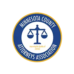 The logo for Minnesota County Attorney's Association, which uses Blue Sky eLearn's legal LMS.